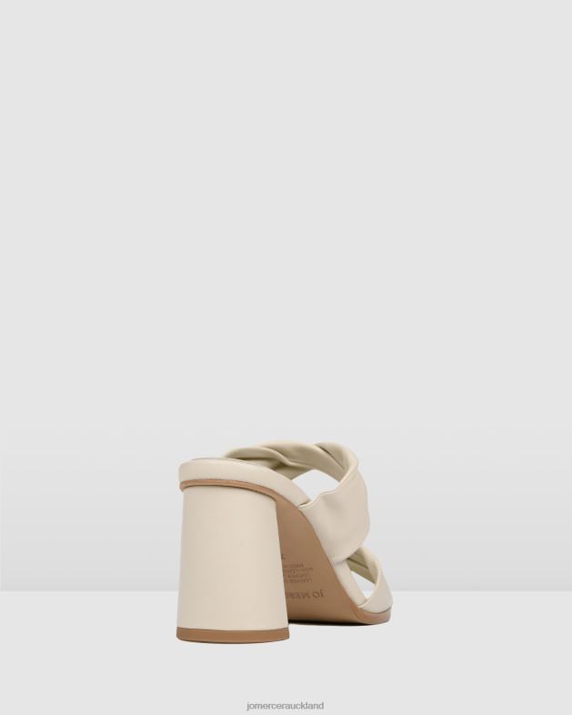 Jo Mercer Bone Leather Caylie high heel sandals Footwear 4624287