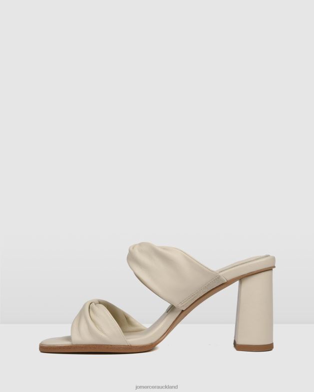 Jo Mercer Bone Leather Caylie high heel sandals Footwear 4624287