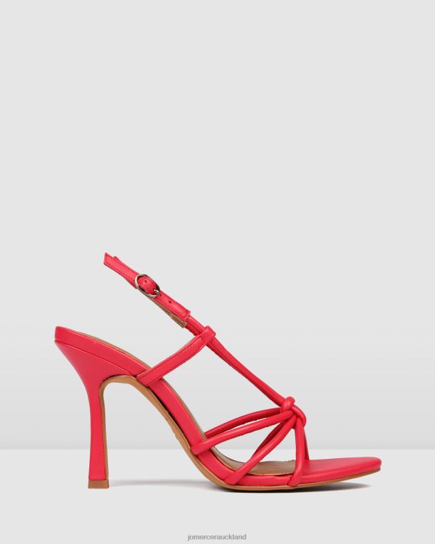 Jo Mercer Hot Pink Leather Raya high heel sandals Footwear 46242131
