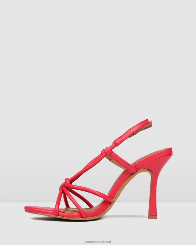 Jo Mercer Hot Pink Leather Raya high heel sandals Footwear 46242131