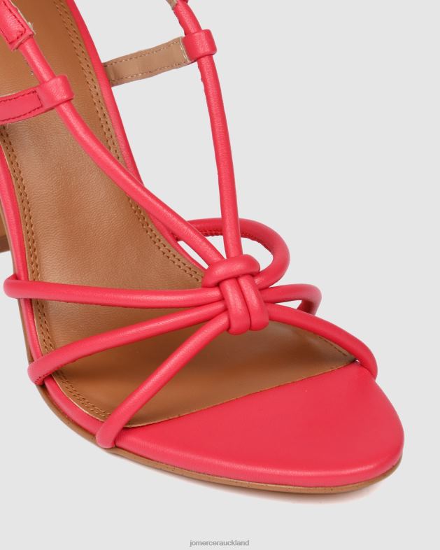 Jo Mercer Hot Pink Leather Raya high heel sandals Footwear 46242131