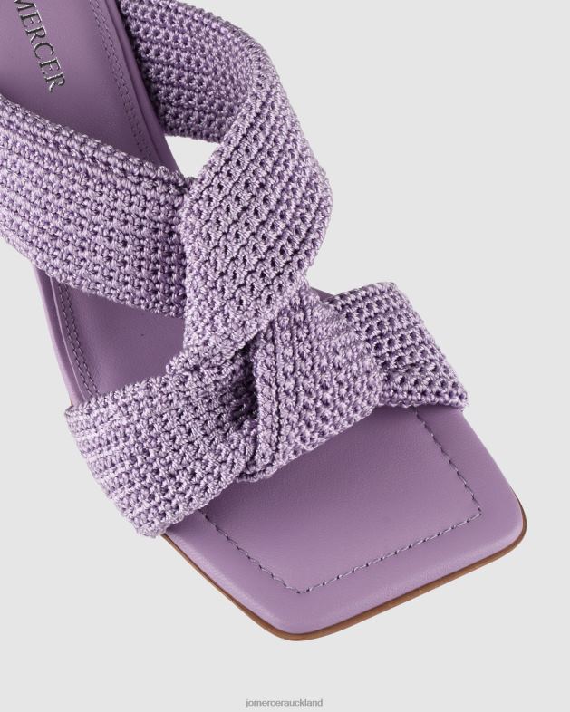 Jo Mercer Lilac Woven Kalene high heel sandals Footwear 4624282