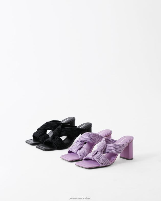 Jo Mercer Lilac Woven Kalene high heel sandals Footwear 4624282