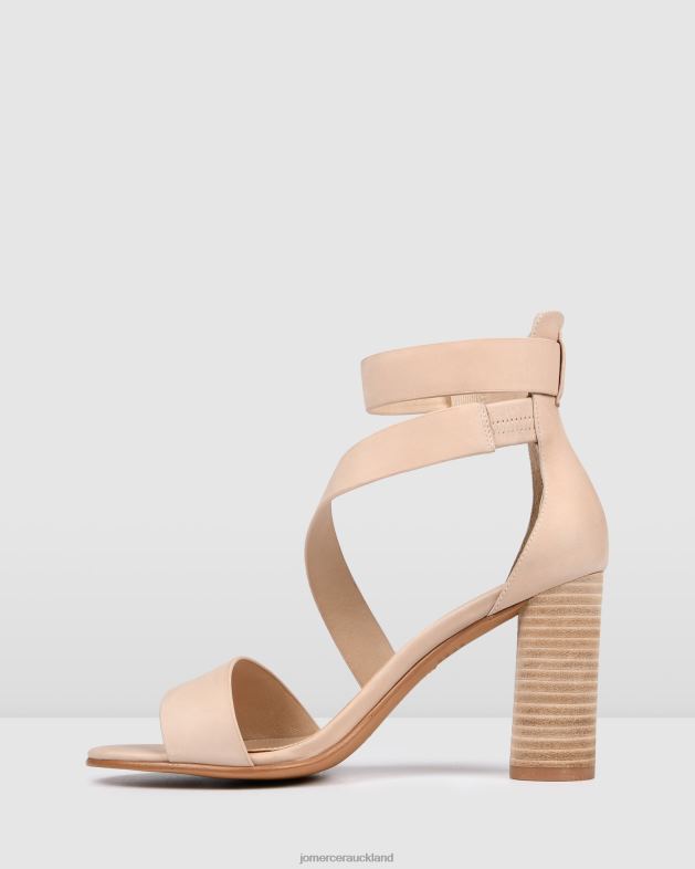 Jo Mercer Natural Leather Beckett high heel sandals Footwear 46242129
