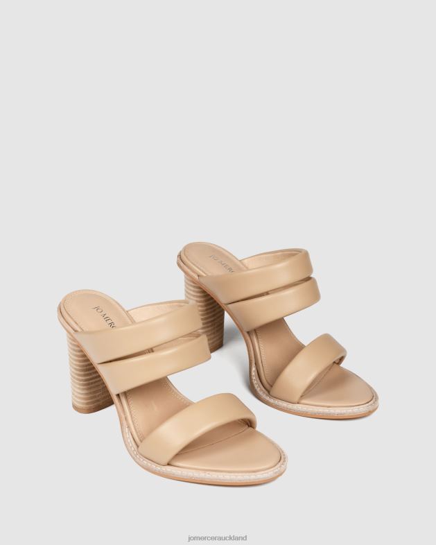 Jo Mercer Natural Leather Prize high heel sandals Footwear 46242122