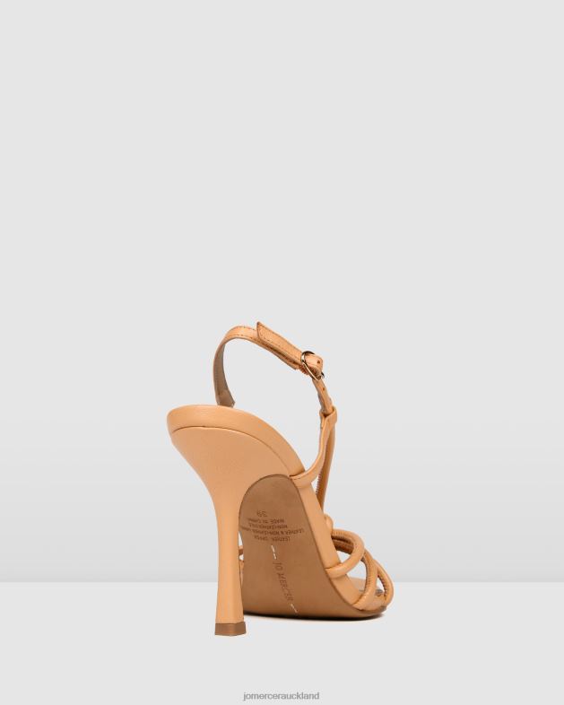 Jo Mercer Papaya Leather Raya high heel sandals Footwear 46242132