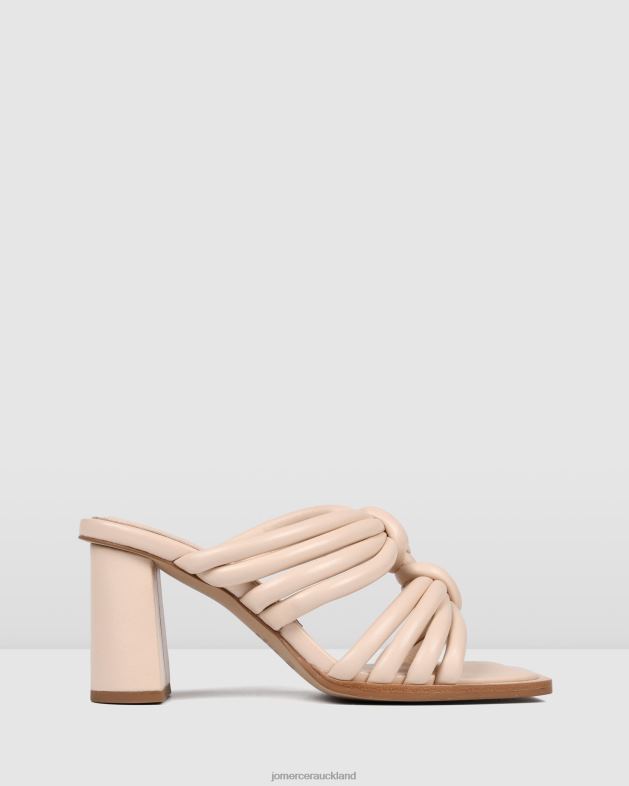 Jo Mercer Powder Pink Leather Cadena high heel sandals Footwear 46242119