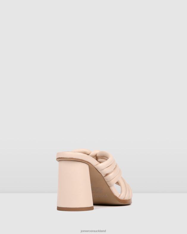 Jo Mercer Powder Pink Leather Cadena high heel sandals Footwear 46242119