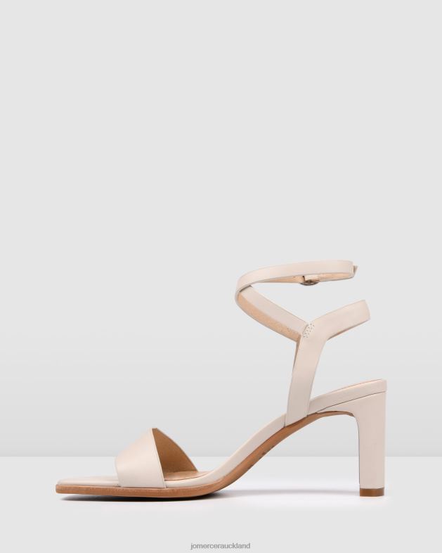 Jo Mercer Bone Leather Natsu mid heel sandals Footwear 4624242