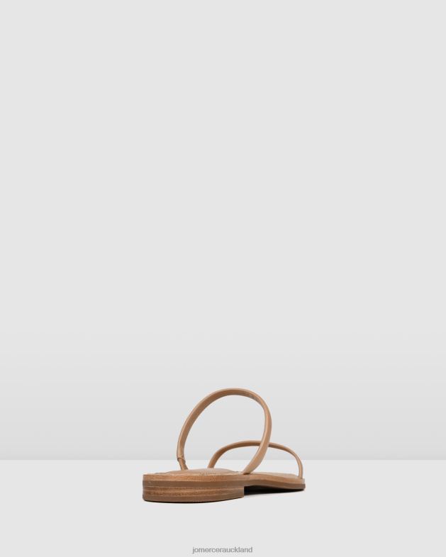 Jo Mercer Beige Leather Theodora flat slides Footwear 46242266